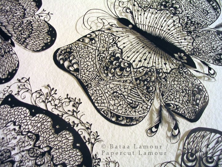 Butterflies Parpecut / copyright Papercut LamouR
