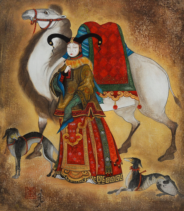 Nomad woman 2008 / copyright ZAYA www.art-zaya.com