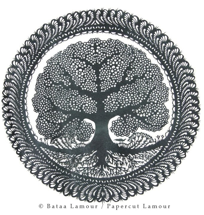World Tree Parpecut / copyright Papercut LamouR