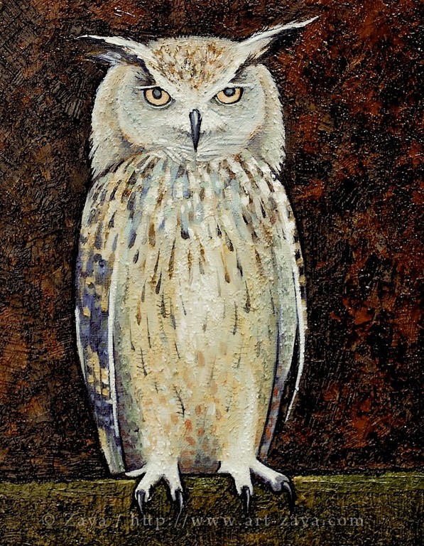 Owl 2012(*) / copyright ZAYA www.art-zaya.com