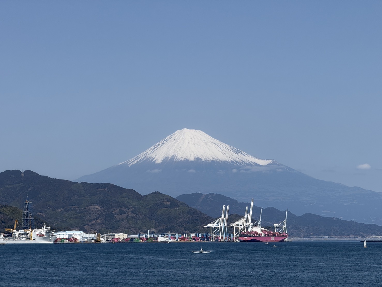 ④富士山＠清水港