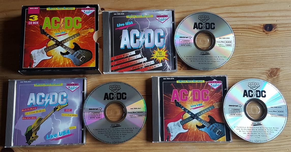 AC/DC Live USA (3 CD Box)