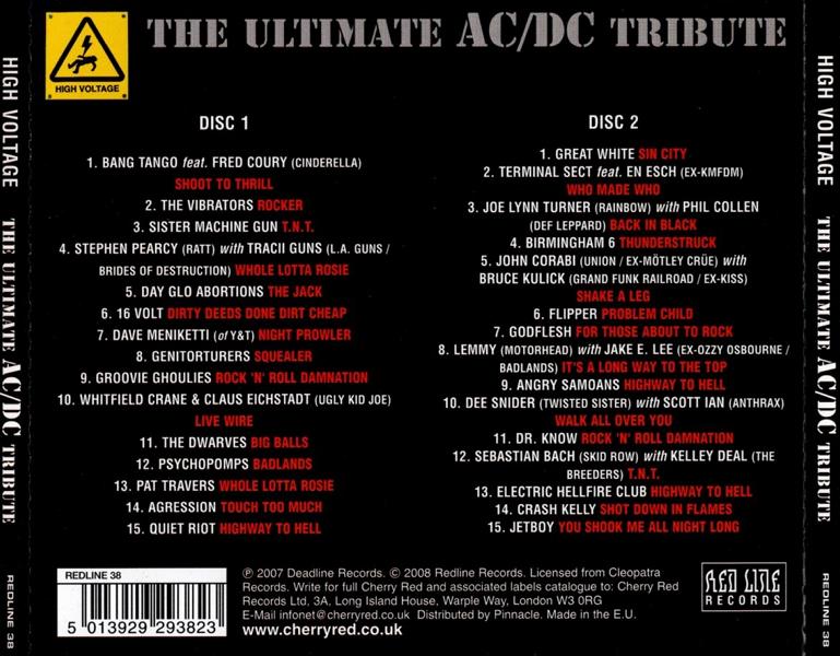 Tribute To AC/DC CD's (Teil 1) - joeroacdcs Webseite!