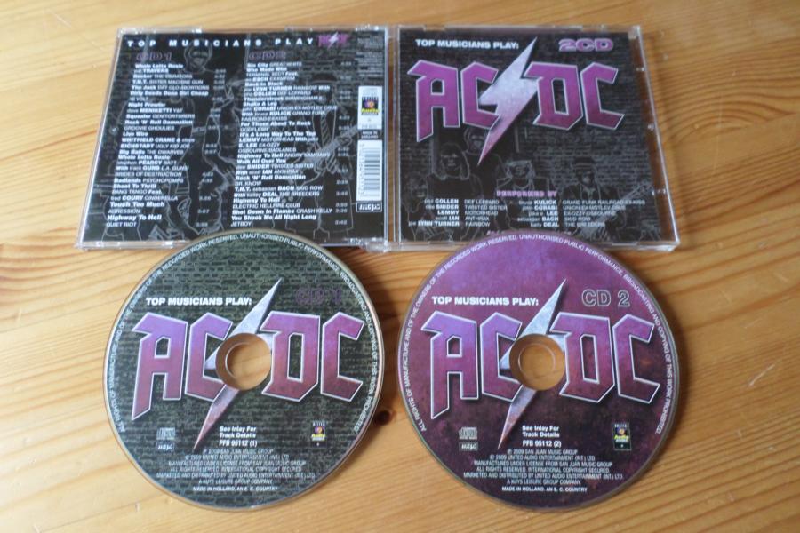 Tribute To AC/DC CD's (Teil 1) - joeroacdcs Webseite!