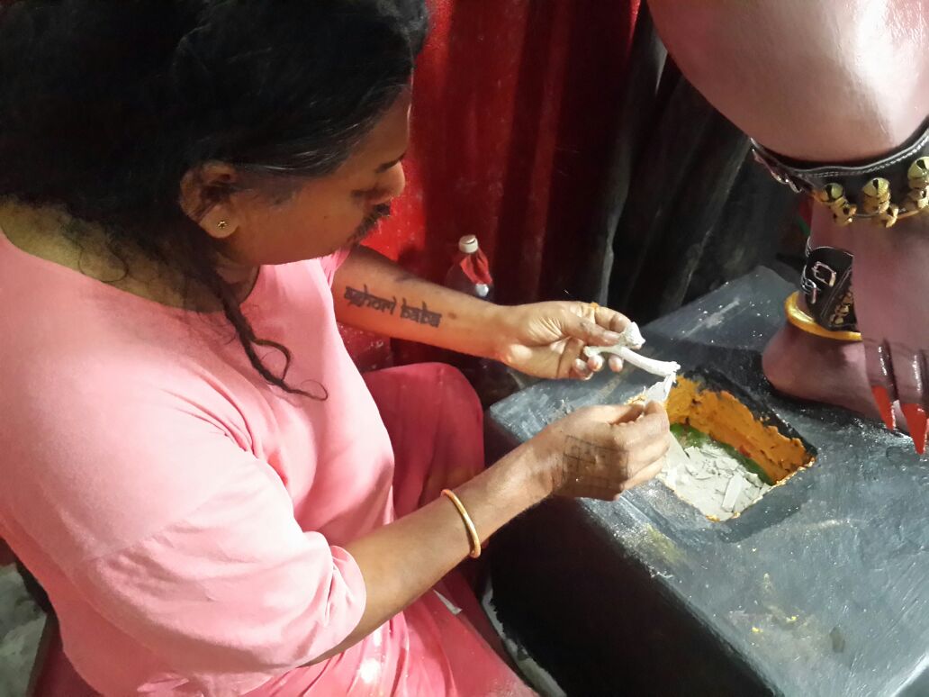 Prana Pratishtha Puja for Maa Aghora Kali done by Gurudev Aghori Baba