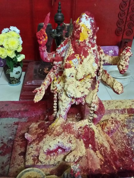 Worship of Raktha Kali Maa at Gurudev Aghori Baba's Ashram in Malaysia