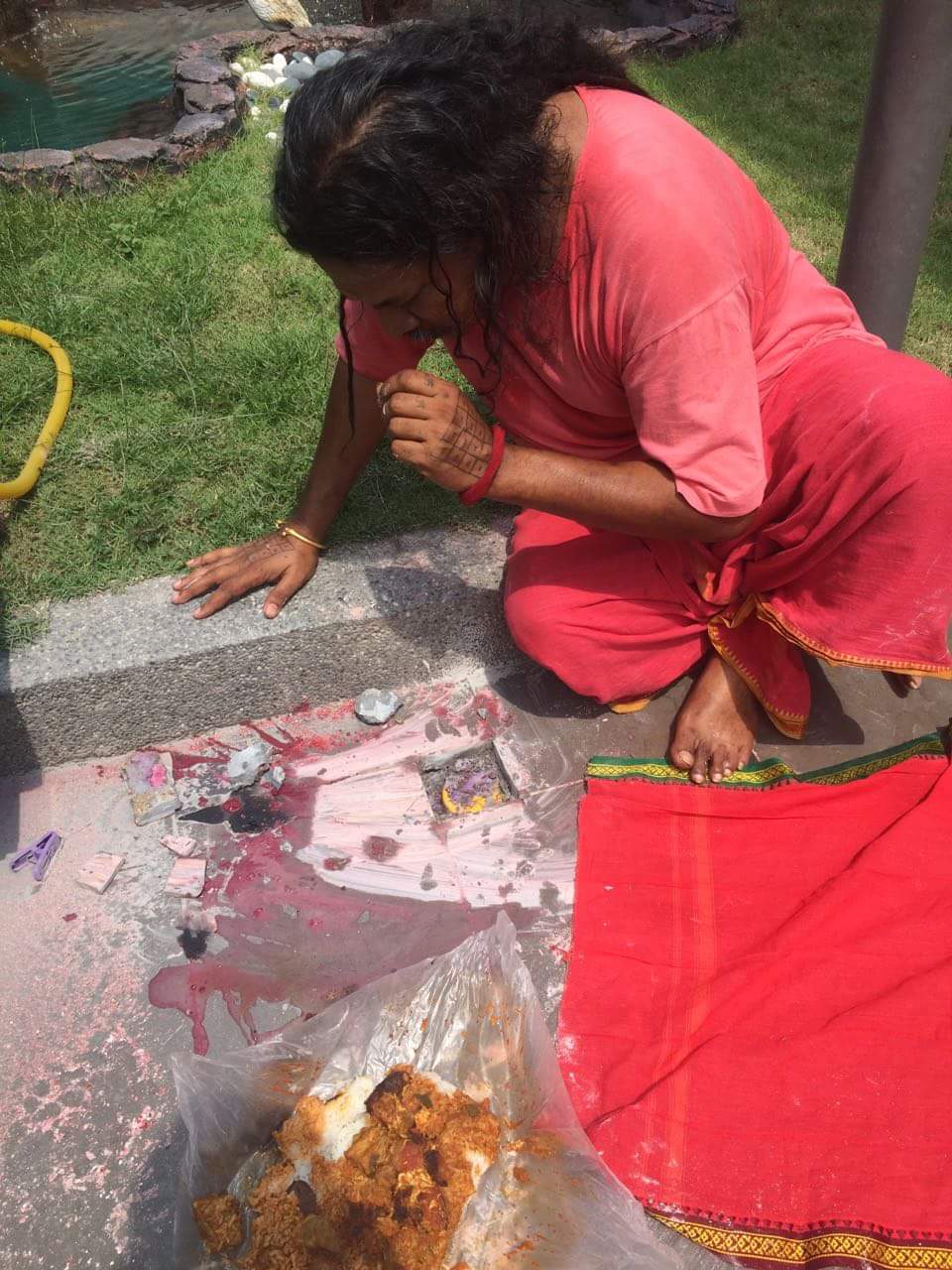 Installation of the Statue of Guardian Spirit (Boothas) for protection of home