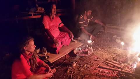 Forest Guardian Spirit Puja in Malaysia done by Gurudev Aghori Baba