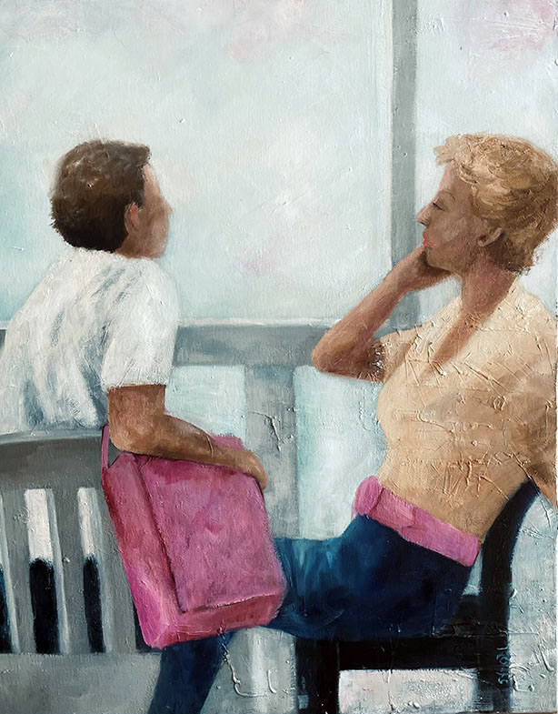 Feierabend | Öl auf Leinwand | 50 x 60 cm | 2022     