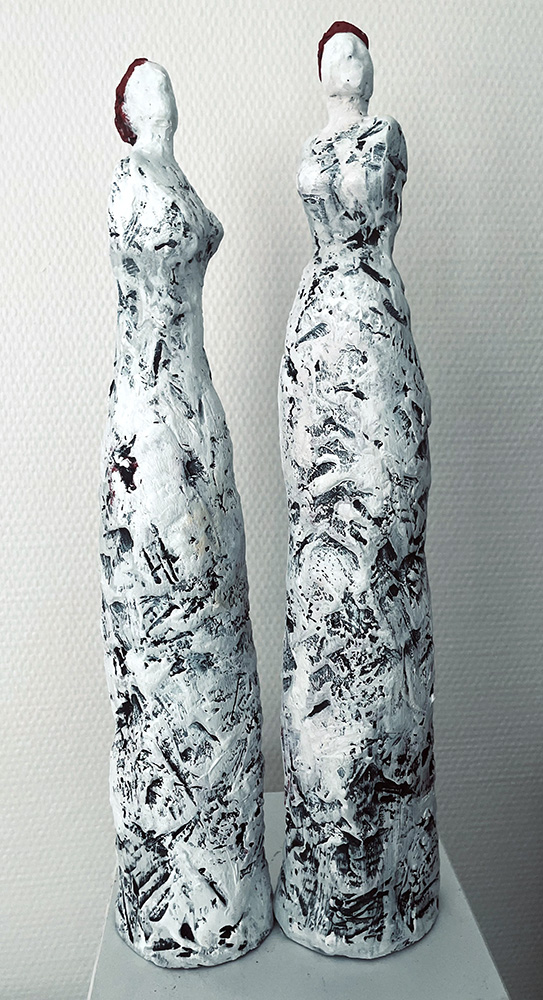 Zwillinge | Keramik | 30 cm | 2014