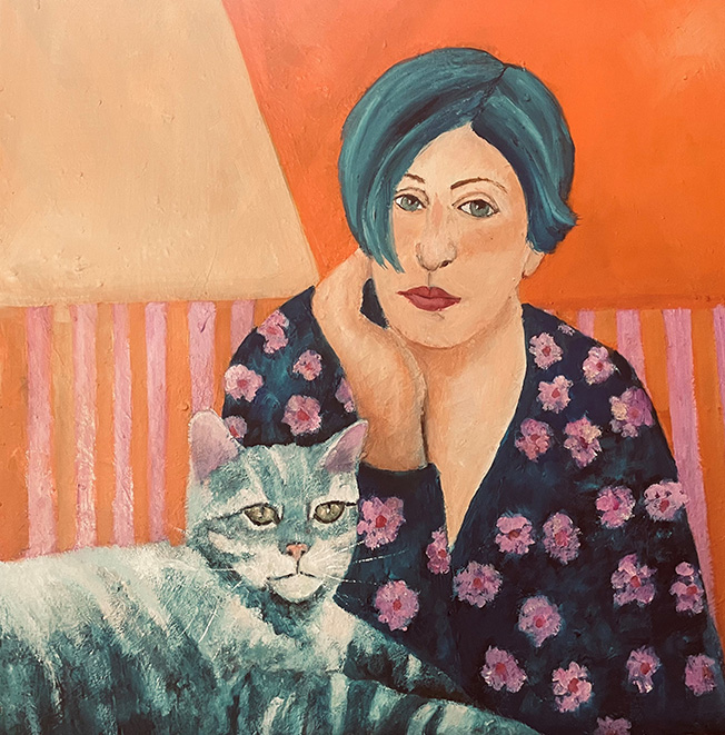 Guten Morgen | Öl auf Leinwand | 50 x 50 cm | 2025