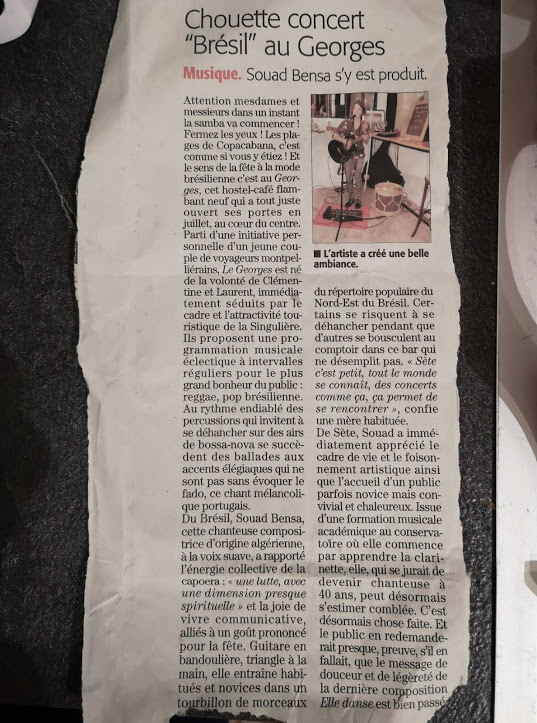 Article Midi Libre, Novembre 2018