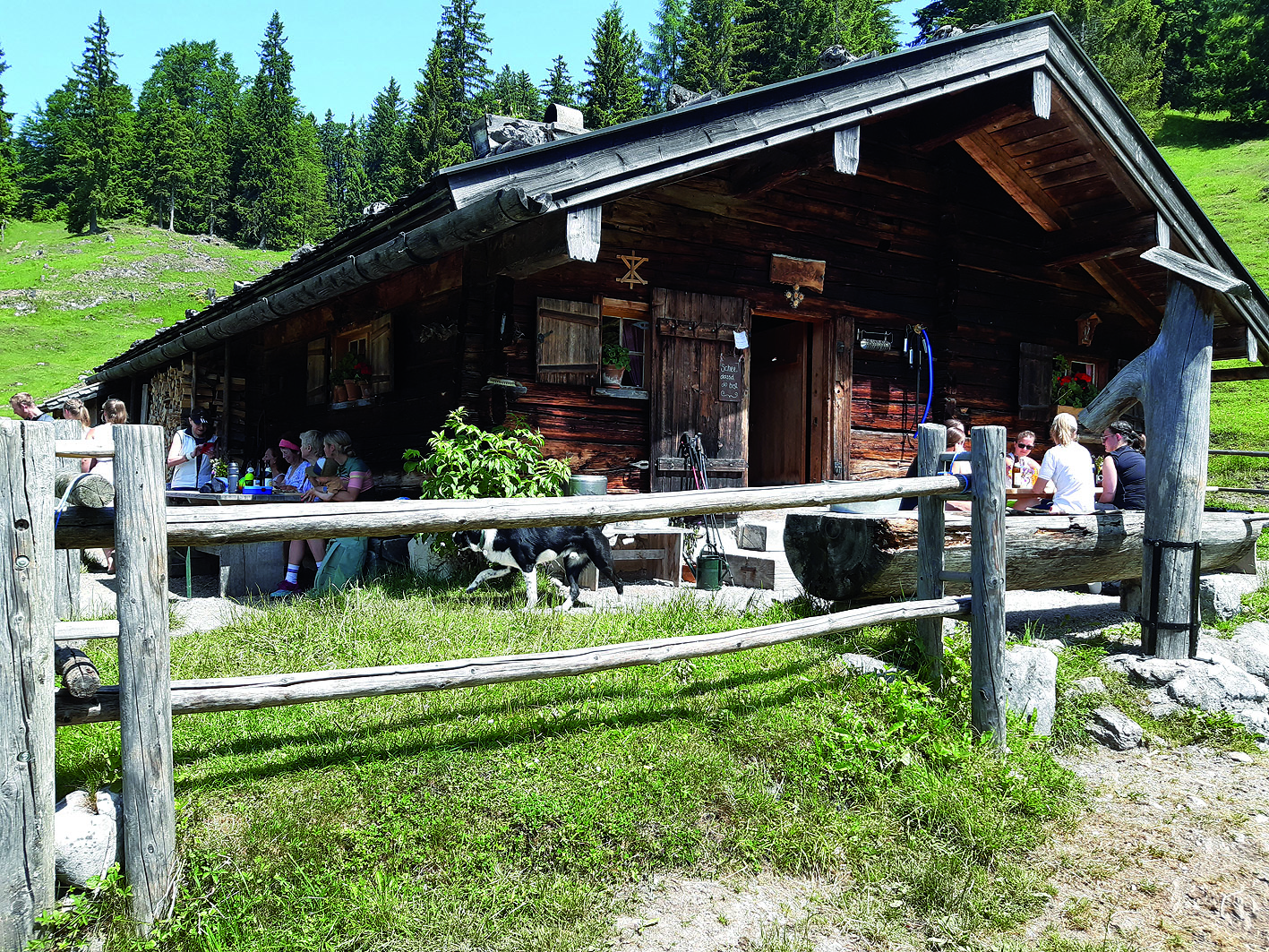 Wanderung zur Sellarnalm