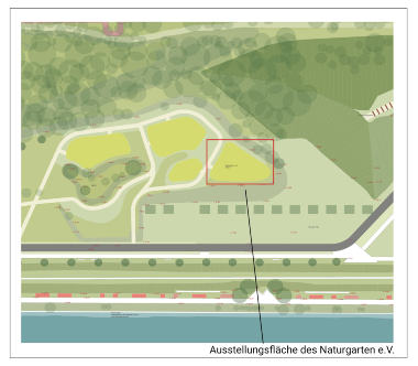 Lage auf dem IGA-Gelände
