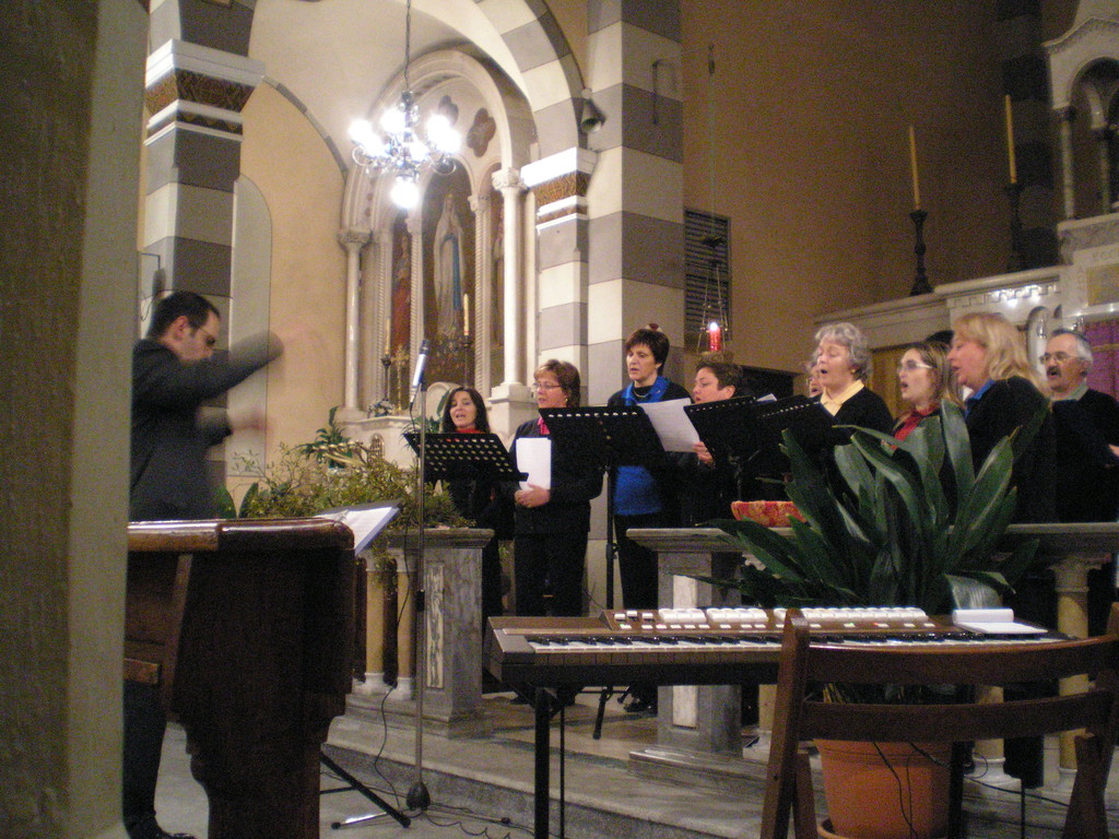 Concerto Chiesa di Fenile (TO) 2007 In collaborazione con Coro Polifonico della Basilica di San Maurizio di Pinerolo