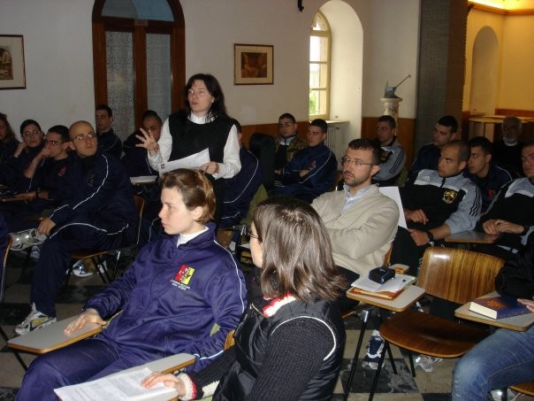 Bocca di Magra conferenza agli allievi ufficiali Accademia Militare di Modena