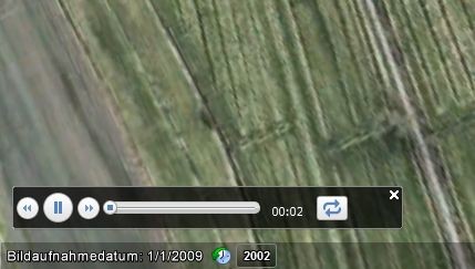 Flug über A 20 (Quelle: Google Earth)