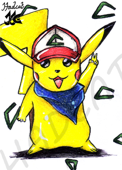 Hadcat KaKAO-card Pikachu Pokémon