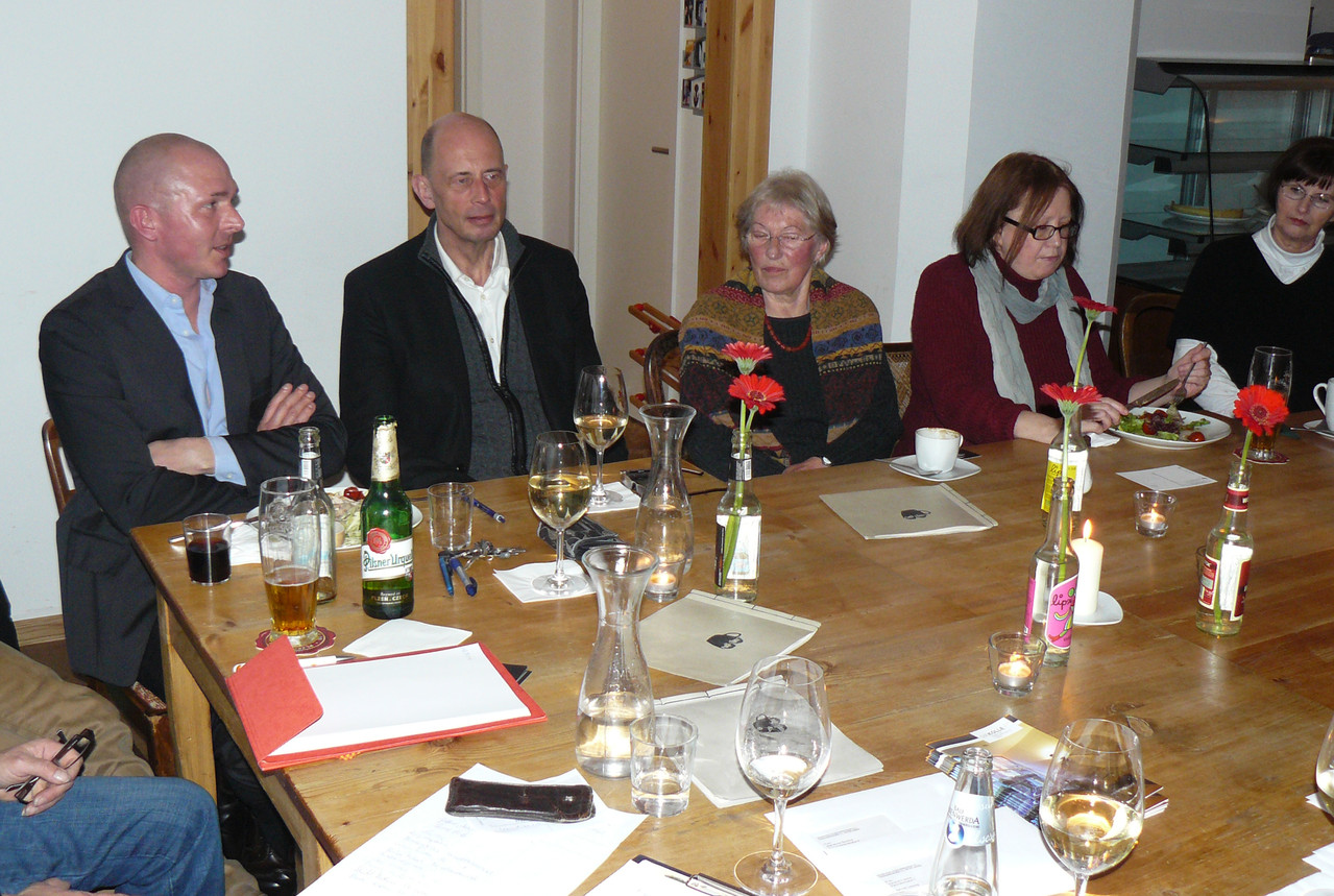 Wolfgang Tiefensee besucht DIE KOLLE - Bürgerverein Kolonnadenviertel