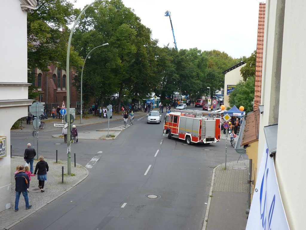 gesehen vom Altglienicke Museum aus