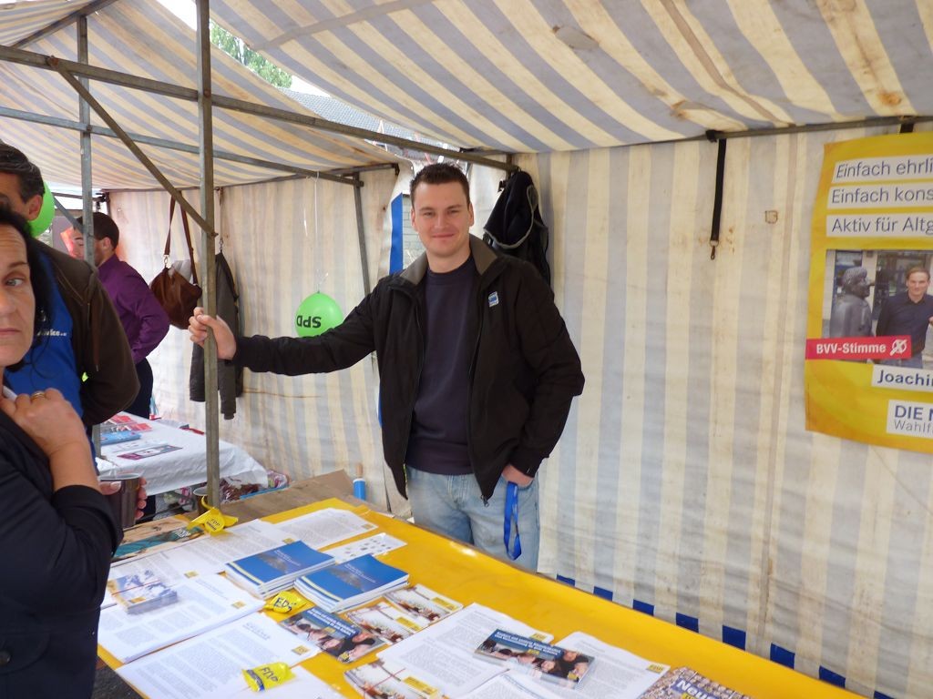 Infostand der FDP