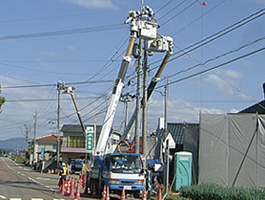 作業現場風景