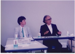1998年6月「神戸からの祈り」記者会見 鎌田先生と大重監督