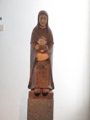 横尾龍彦画伯作 聖母子像