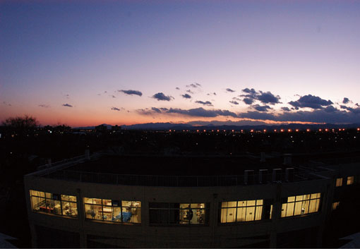 夕暮れ・武蔵村山高校写真部撮影