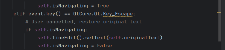 Linter Squiggles immediately alert you to a potential issue