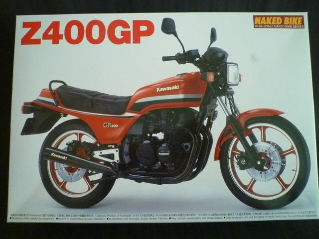 Scale Model Collection Motorcycle# 2 Kawasaki Z400GP - BJ-Tady's Room