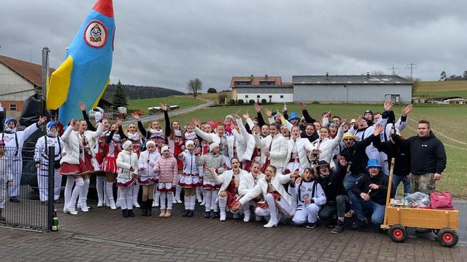 Fastnachtsumzug in Rückers 23.02.2020