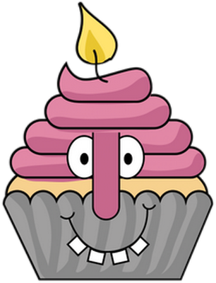 anniversaire - fête - loisirs - smiley émoticône émoji cartoon clipart illustration - artémotic