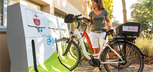 Bessere Rahmenbedingungen führen dazu, dass mehr Menschen auf das Fahrrad umsteigen und weniger Fahrten mit dem Pkw machen. Bild: Rheinhessen Touristik GmbH