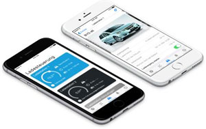 Die Ladesteuerung ist für alle gängigen Elektro-Autos geeignet. Vor dem Ladevorgang wird per App der entsprechende Fahrzeugtyp ausgewählt.