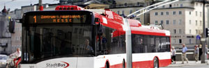 Der Elektrobus wird mittels innovativer Konzepte neu erfunden.