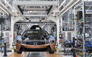 Täglich laufen 130 BMW i-Modelle in Leipzig vom Band