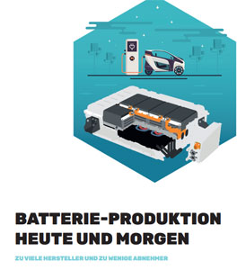 Berylls-Studie „BATTERIE-PRODUKTION HEUTE UND MORGEN“