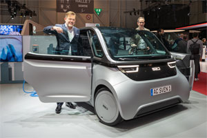 Das Elektroauto SVEN soll individuelle Mobilität mit dem Öffentlichen Personennahverkehr verzahnen