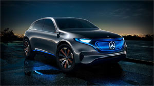 Daimler will auch mit Elektro-Fahrzeugen der Marke EQ auf die gestiegene Marktnachfrage reagieren