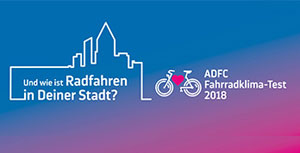 Bei der Online-Umfrage werden 32 Fragen zur Fahrradfreundlichkeit gestellt