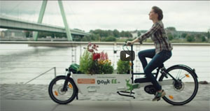 Jedes Elektro-Lastenrad von Donk-EE hat eine Reichweite von bis zu 75 Kilometern.