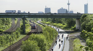 Radschnellweg Ruhr (RS1). Bild: Ministerium für Verkehr NRW.