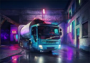 Der Volvo FE Electric hat laut Hersteller eine Reichweite von bis zu 200 Kilometern
