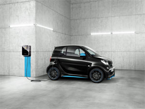 Mit dem neuen smart EQ fortwo/forfour hat Daimler heute das erste Elektrofahrzeug in Serie, das Plug&Charge unterstützt. Bild: Daimler