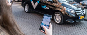 Eine App berechnet in Echtzeit, welche Fahrten sich ohne nennenswerte Umwege „poolen“ lassen
