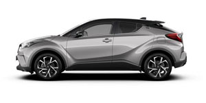 Den Toyota C-HR Hybrid wählten mehr als 80 Prozent aller Käufer in dieser Modellreihe