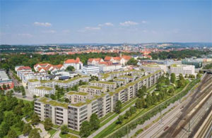 Im Stadtquartier Dörnberg in Regensburg sind aktuell mindestens 220 Elektro-Ladepunkte projektiert