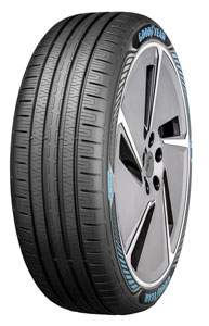 Der Prototyp des Goodyear EfficientGrip Performance mit "Electric Drive Technology" wurde speziell für Elektrofahrzeuge entwickelt. Er sorgt laut Hersteller für eine bessere Laufleistung und eine höhere Reichweite und habe eine hohe Tragfähigkeit.