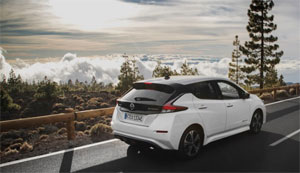 Von Januar bis Juni 2018 sind in Europa mehr als 18.000 Elektroautos vom Typ Nissan Leaf zugelassen worden
